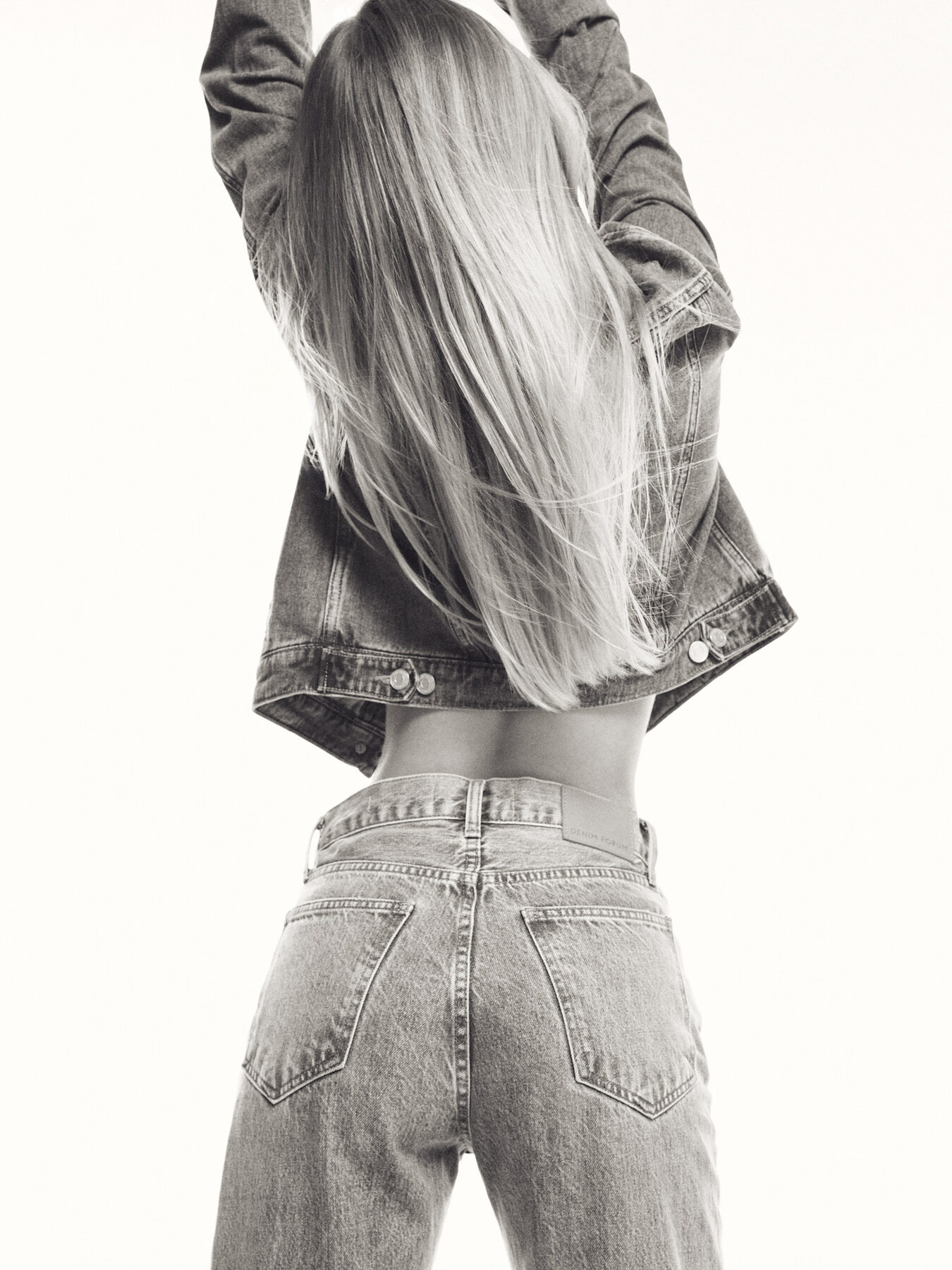 Monochrome denim study